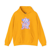 Load image into Gallery viewer, Pastel Baby Blue Teddy Bear Hoodie