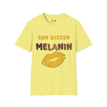 Load image into Gallery viewer, Sun Kissed Melanin Unisex Softstyle T-Shirt