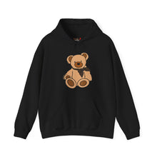 Load image into Gallery viewer, Brown Scarf Teddy Bear Hoodie
