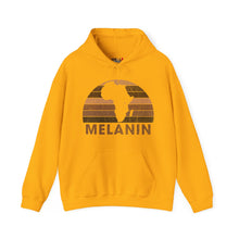 Load image into Gallery viewer, Melanin Half Circle Heavy Blend Unisex Hoodie