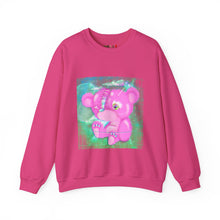 Load image into Gallery viewer, Purple Teddy Bear Sweatshirt