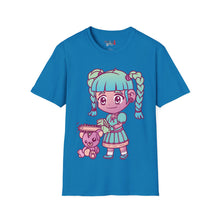 Load image into Gallery viewer, Little Girl Chainsaw Unisex Softstyle T-Shirt