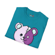 Load image into Gallery viewer, Purple Two Tone Teddy Bear T-shirt