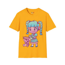 Load image into Gallery viewer, Little Girl Chainsaw Unisex Softstyle T-Shirt