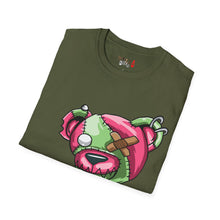 Load image into Gallery viewer, Bandaid Eye Teddy Bear Unisex Softstyle T-Shirt