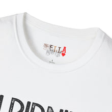 Load image into Gallery viewer, I didn't choose to be black Unisex Softstyle T-Shirt