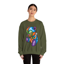 Load image into Gallery viewer, Sad Patched Teddy Bear Sweatshirt