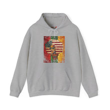 Load image into Gallery viewer, Afro American Queen Heavy Blend Unisex Hoodie