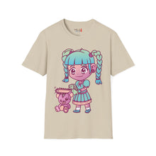 Load image into Gallery viewer, Little Girl Chainsaw Unisex Softstyle T-Shirt