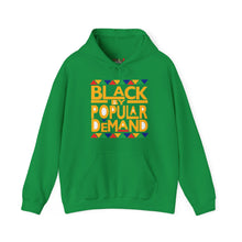 Load image into Gallery viewer, Black By Popular Demand Heavy Blend Unisex Hoodie