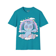 Load image into Gallery viewer, Pastel Rainbow Teddy Bear T-shirt