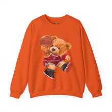Load image into Gallery viewer, Basketball Teddy Bear Sweatshirt