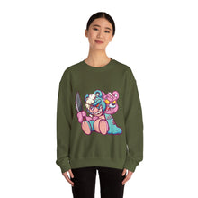 Load image into Gallery viewer, Two Headed Knife Teddy Bear Sweatshirt