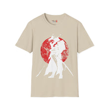 Load image into Gallery viewer, Red Moon Samurai Unisex Softstyle T-Shirt