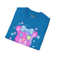 Load image into Gallery viewer, Purple Pink Teddy Bear T-shirt