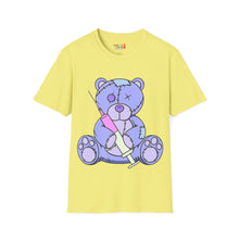 Load image into Gallery viewer, Purple Syringe Teddy Bear T-shirt