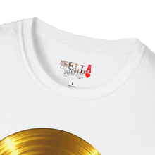 Load image into Gallery viewer, Melting Gold Record Unisex Softstyle T-Shirt