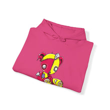 Load image into Gallery viewer, Red Yellow Patches Teddy Bear Hoodie