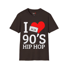 Load image into Gallery viewer, I Love 90's Hip Hop Unisex Softstyle T-Shirt