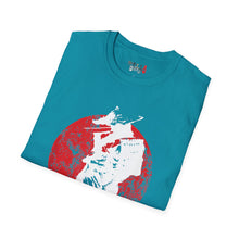 Load image into Gallery viewer, Red Moon Samurai Unisex Softstyle T-Shirt