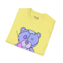 Load image into Gallery viewer, Purple Syringe Teddy Bear T-shirt