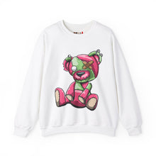 Load image into Gallery viewer, Pink & Green Patched Teddy Bear Sweatshirt