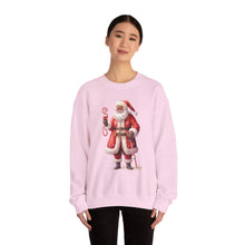 Load image into Gallery viewer, Black Santa 55 Unisex Heavy Blend™ Crewneck Sweatshirt