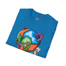 Load image into Gallery viewer, Tired Colorful Bear Unisex Softstyle T-Shirt