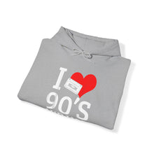 Load image into Gallery viewer, I Love 90's Hip Hop Heavy Blend Unisex Hoodie