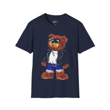 Load image into Gallery viewer, Cool Drippy Bear Unisex Softstyle T-Shirt