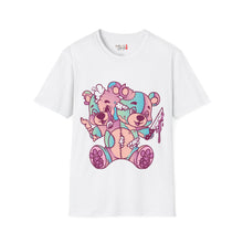 Load image into Gallery viewer, Evil Twin Knife Bear Unisex Softstyle T-Shirt