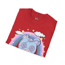 Load image into Gallery viewer, Pastel Rainbow Teddy Bear T-shirt