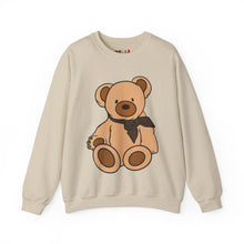 Load image into Gallery viewer, Brown Scarf Teddy Bear Sweatshirt