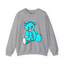Load image into Gallery viewer, Missing Button Eye Teddy Bear Sweatshirt