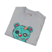 Load image into Gallery viewer, Button Eye Bear Unisex Softstyle T-Shirt