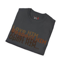 Load image into Gallery viewer, Love HIM Uplift HIM Unisex Softstyle T-Shirt