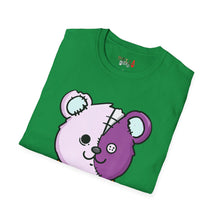 Load image into Gallery viewer, Purple Two Tone Teddy Bear T-shirt