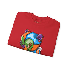 Load image into Gallery viewer, Sad Patched Teddy Bear Sweatshirt