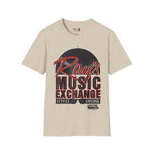 Load image into Gallery viewer, Ray's Music Exchange Chicago Unisex Softstyle T-Shirt