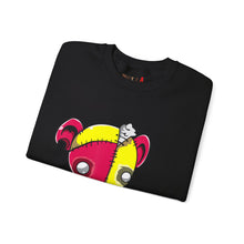 Load image into Gallery viewer, Red Yellow Patches Teddy Bear Sweatshirt
