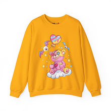 Load image into Gallery viewer, Bat Eye Teddy Bear Sweatshirt