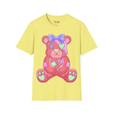Load image into Gallery viewer, Orange Heart Eye Teddy Bear T-shirt