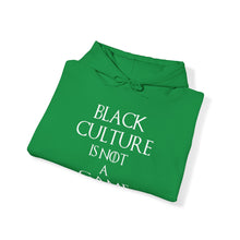 Load image into Gallery viewer, Black Culture is NOT a Game Heavy Blend Unisex Hoodie