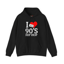Load image into Gallery viewer, I Love 90's Hip Hop Heavy Blend Unisex Hoodie