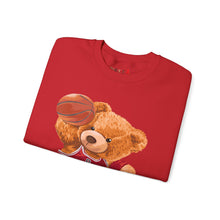 Load image into Gallery viewer, Basketball Teddy Bear Sweatshirt