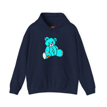 Load image into Gallery viewer, Missing Button Eye Teddy Bear Hoodie