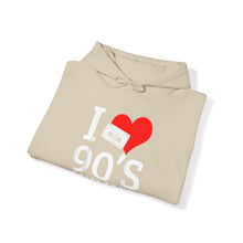 Load image into Gallery viewer, I Love 90's Hip Hop Heavy Blend Unisex Hoodie