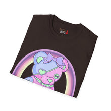 Load image into Gallery viewer, Pastel Pink & Blue Teddy Bear T-shirt