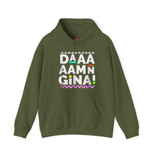 Load image into Gallery viewer, Daaaaamn Gina! Heavy Blend Unisex Hoodie