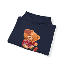 Load image into Gallery viewer, Basketball Teddy Bear Hoodie